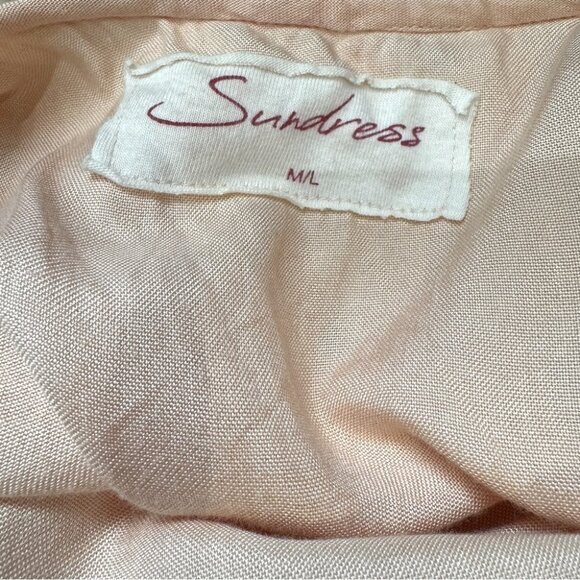 "Sundress" Cannelle Dress in Nude Peach size M/L - Picture 7 of 8